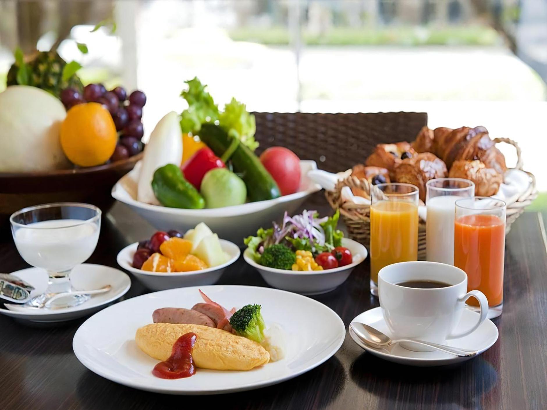 Hotel Nikko Fukuoka Φουκουόκα Εξωτερικό φωτογραφία A Japanese breakfast